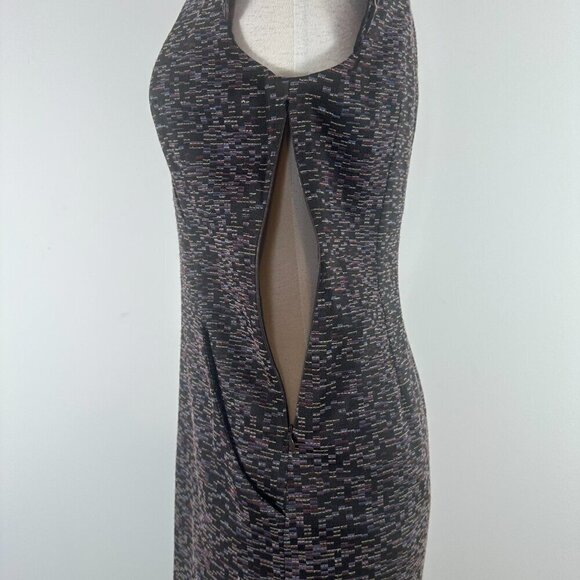 M.M. LaFleur V-Neck Cap Sleeve Felisa Dress Multicolor Womens Size 8 - Picture 14 of 16